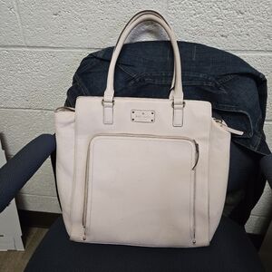 Blush pink large Kate spade tote